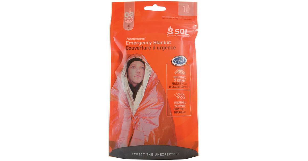 Couverture De Survie D'urgence USMC – Scellée, Imperméable